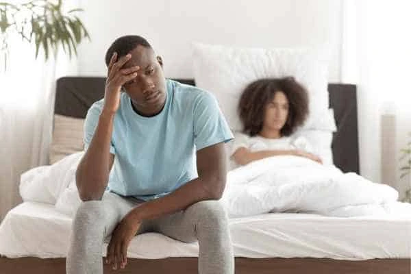 Man upset about ED symptoms Brixton