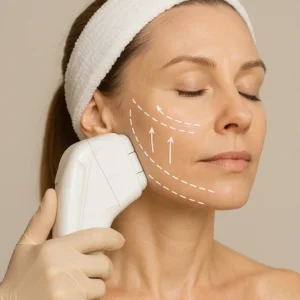 Woman having HI-FU to reduce wrinkles call LA LIPO Brixton Now!