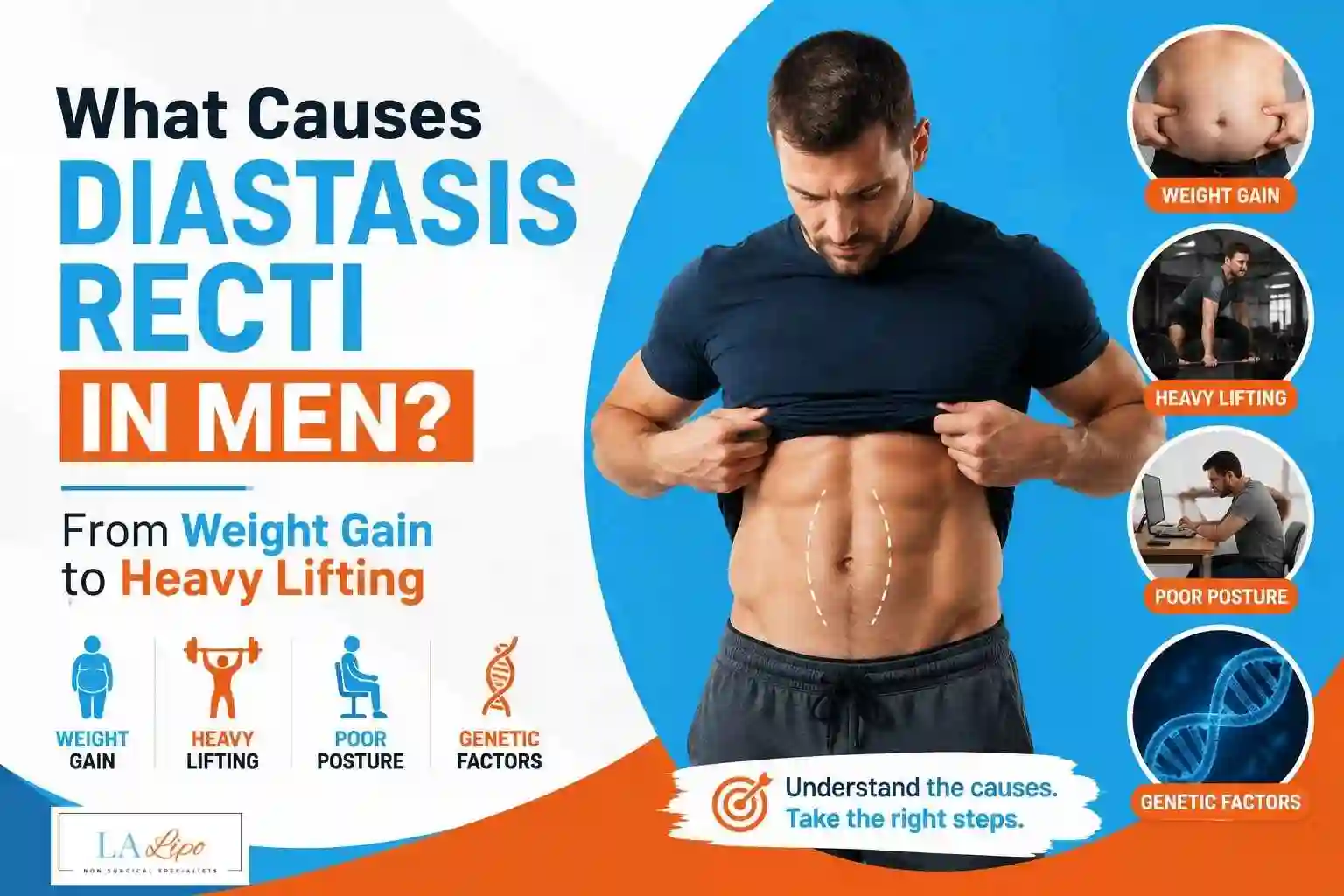 What Causes Diastasis Recti in Men? From Weight Gain to Heavy Lifting Brixton
